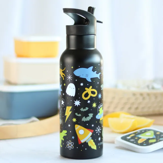 Online A Little Lovely Company Alex Water Bottle XL galaxy