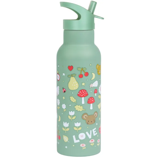 New A Little Lovely Company Alex Water Bottle XL joy