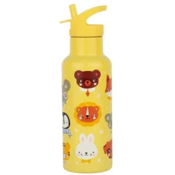 Sale A Little Lovely Company Alex Water Bottle XL animal friends