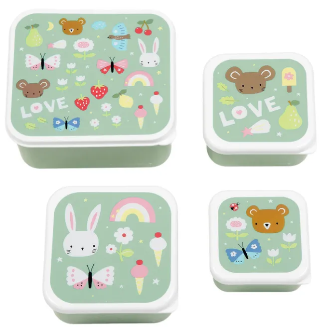 Best A Little Lovely Company Charlie Lunch & Snack Box joy
