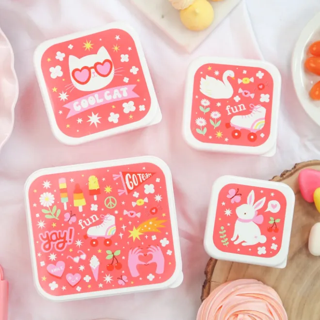 Online A Little Lovely Company Charlie Lunch & Snack Box fun
