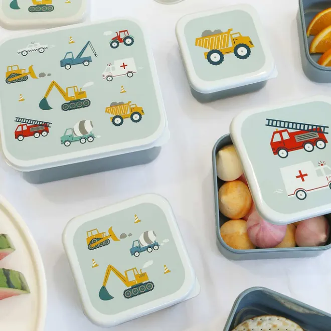 Clearance A Little Lovely Company Charlie Lunch & Snack Box vehicles