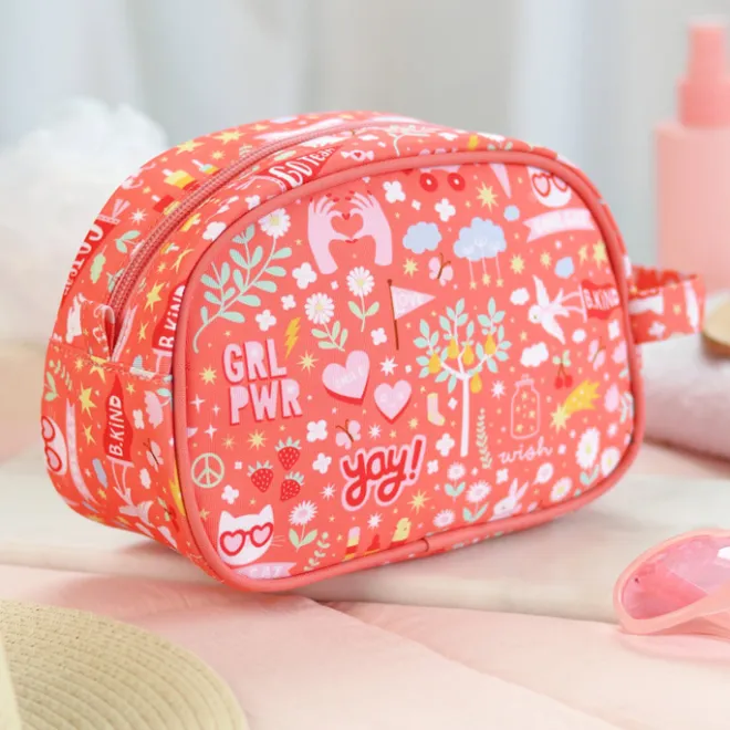 New A Little Lovely Company Jules Toiletry Bag fun