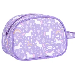 New A Little Lovely Company Jules Toiletry Bag unicorn dreams
