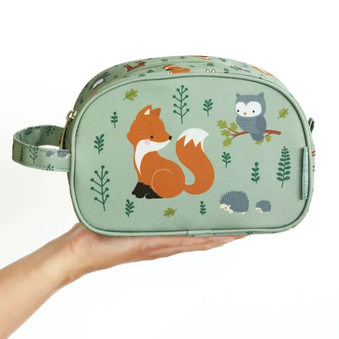 Clearance A Little Lovely Company Jules Toiletry Bag forest friends