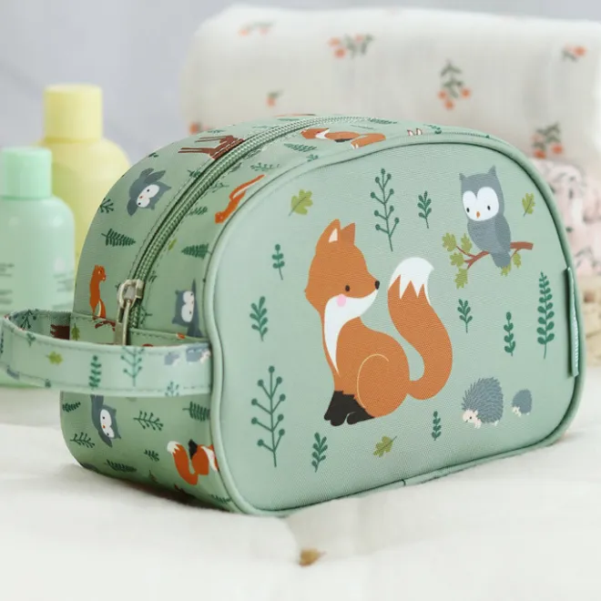 Clearance A Little Lovely Company Jules Toiletry Bag forest friends