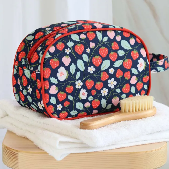 Outlet A Little Lovely Company Jules Toiletry Bag strawberries