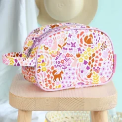 Best A Little Lovely Company Jules Toiletry Bag flower garden