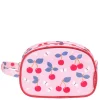 Clearance A Little Lovely Company Jules Toiletry Bag cherries