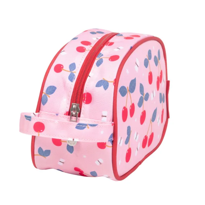 Clearance A Little Lovely Company Jules Toiletry Bag cherries
