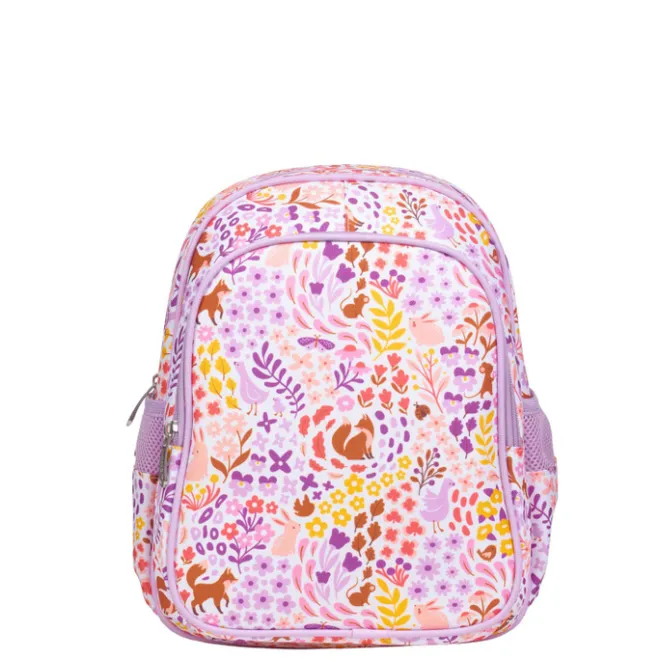 New A Little Lovely Company Noa Backpack flower garden
