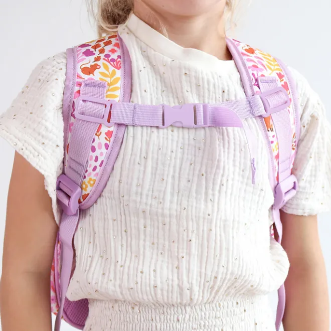 New A Little Lovely Company Noa Backpack flower garden