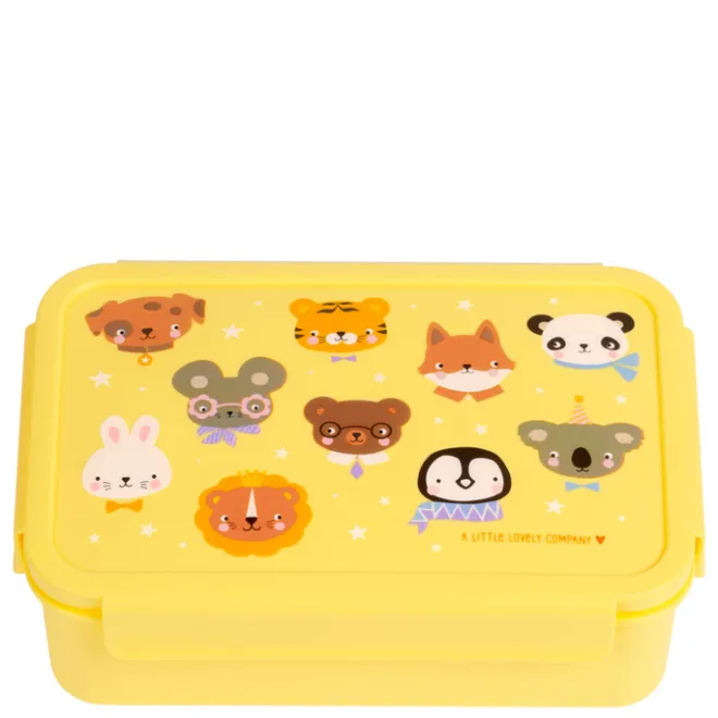 Hot A Little Lovely Company Robin Bento Lunchbox animal friends