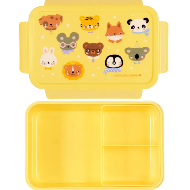 Hot A Little Lovely Company Robin Bento Lunchbox animal friends