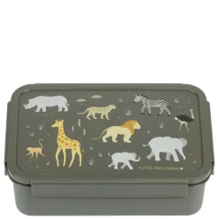 Discount A Little Lovely Company Robin Bento Lunchbox savanna