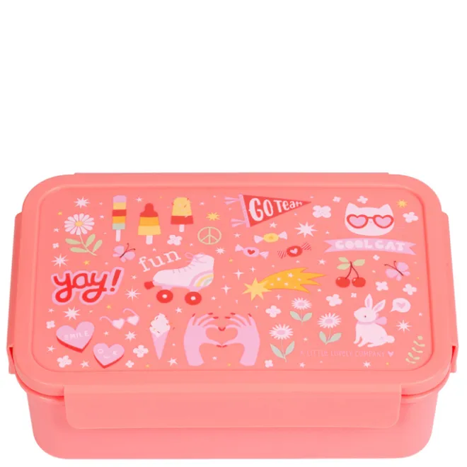 Discount A Little Lovely Company Robin Bento Lunchbox fun