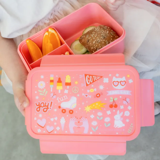 Discount A Little Lovely Company Robin Bento Lunchbox fun