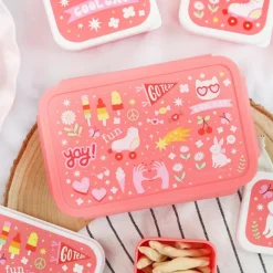 Discount A Little Lovely Company Robin Bento Lunchbox fun