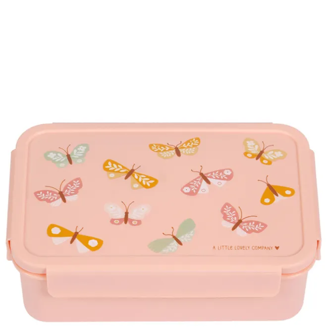 Best A Little Lovely Company Robin Bento Lunchbox butterflies