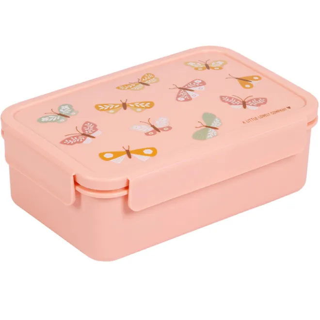Best A Little Lovely Company Robin Bento Lunchbox butterflies