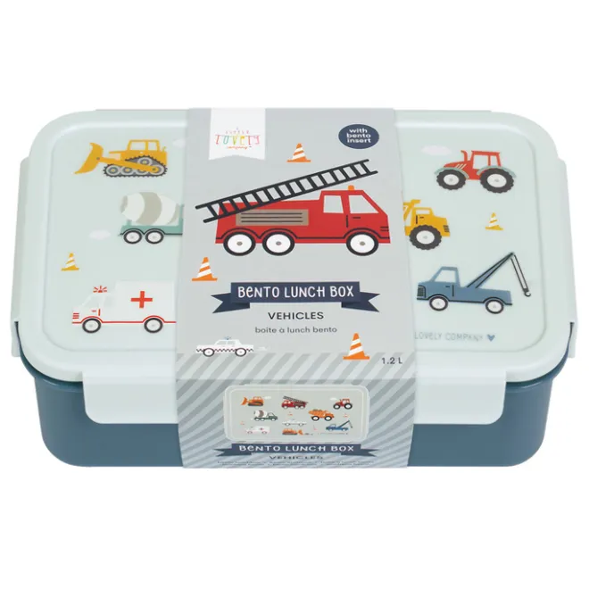 Best A Little Lovely Company Robin Bento Lunchbox vehicles