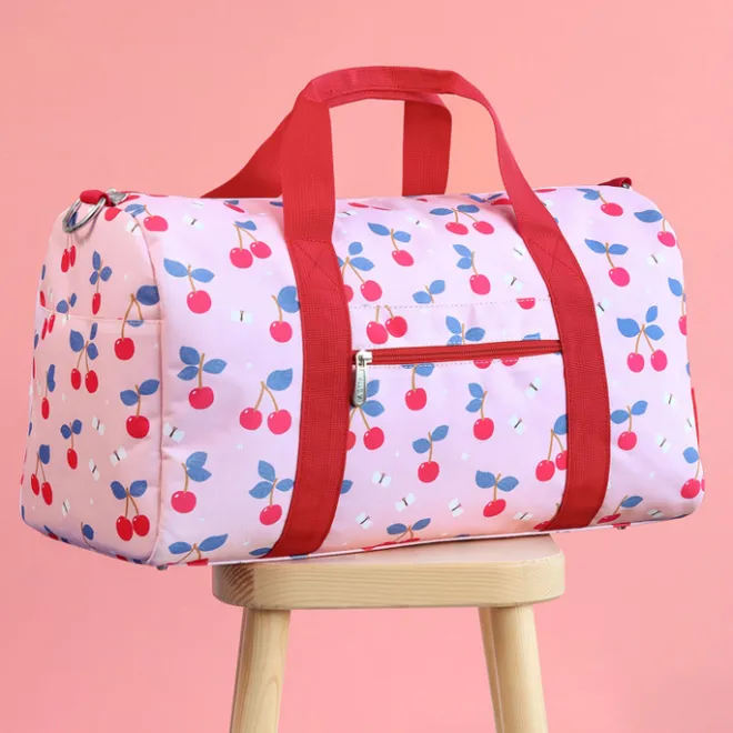 Best A Little Lovely Company Sam Weekendbag cherries