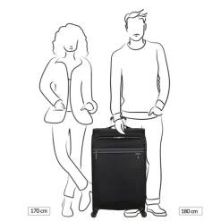 Outlet American Tourister Aerospin Spinner L Exp stone basalt