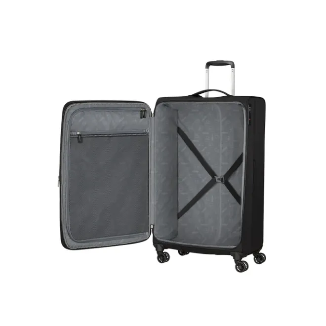 Outlet American Tourister Aerospin Spinner L Exp black