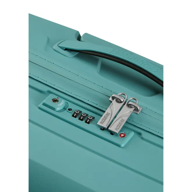 Clearance American Tourister Airconic Spinner 55/20 TSA dusty turquoise
