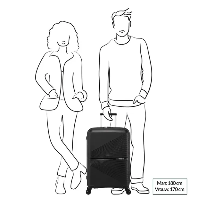 American Tourister Airconic Spinner 67 midnight navy