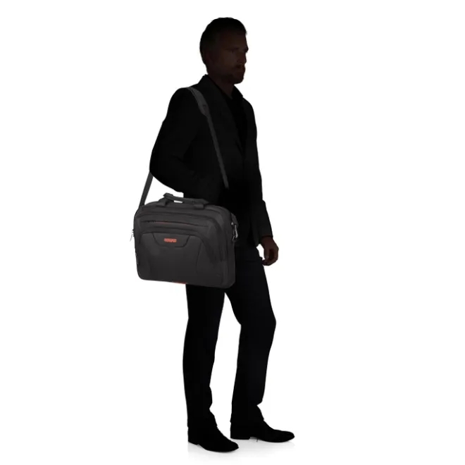 Best American Tourister At Work Laptop Bag 15.6" black/orange
