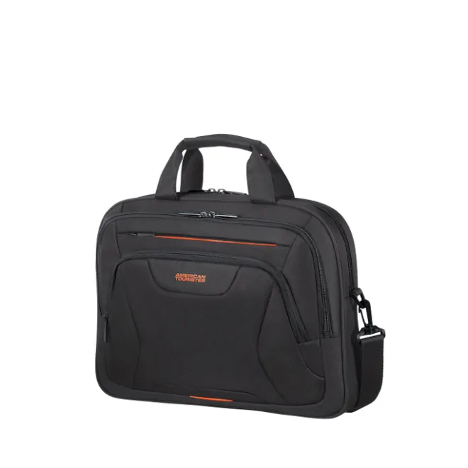 Best American Tourister At Work Laptop Bag 15.6" black/orange