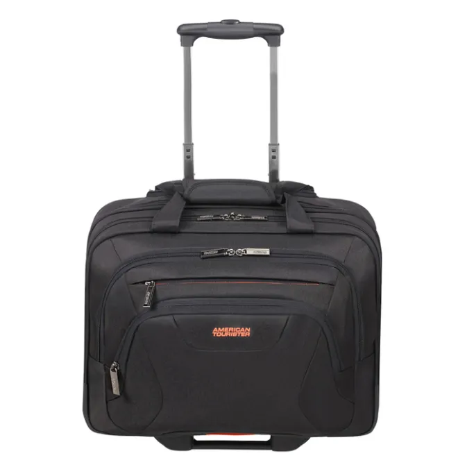 Outlet American Tourister At Work Rolling Tote 15.6" black/orange