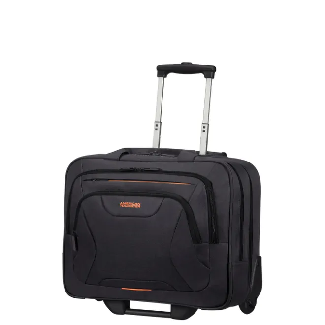 Outlet American Tourister At Work Rolling Tote 15.6" black/orange