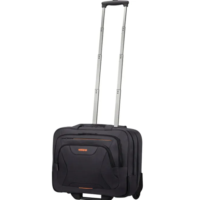 Outlet American Tourister At Work Rolling Tote 15.6" black/orange