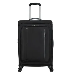 Sale American Tourister Cloudrider  Spinner M Expandable TSA jet black
