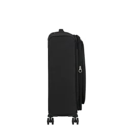 Sale American Tourister Cloudrider  Spinner M Expandable TSA jet black