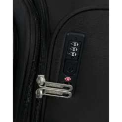 Sale American Tourister Cloudrider  Spinner M Expandable TSA jet black