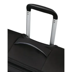 Sale American Tourister Cloudrider  Spinner M Expandable TSA jet black