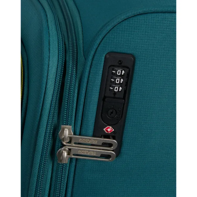 Online American Tourister Cloudrider Spinner M Expandable TSA misty teal