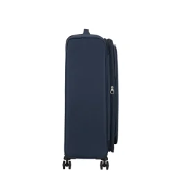Sale American Tourister Cloudrider  Spinner L Expandable TSA sky navy