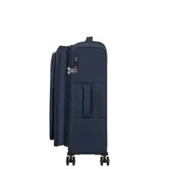 New American Tourister Cloudrider Spinner M Expandable TSA sky navy