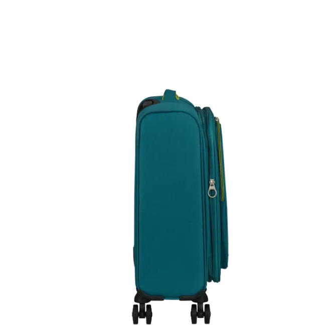 Best American Tourister Cloudrider Spinner S Expandable TSA misty teal