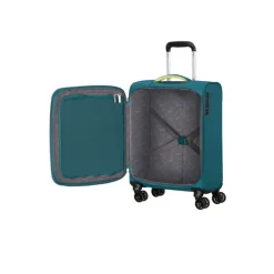 Best American Tourister Cloudrider Spinner S Expandable TSA misty teal