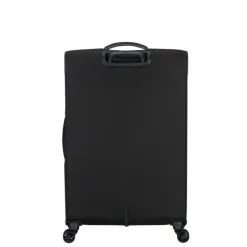 Best American Tourister Cloudrider  Spinner L Expandable TSA jet black