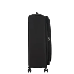 Best American Tourister Cloudrider Spinner L Expandable TSA jet black