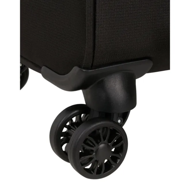 Best American Tourister Cloudrider Spinner S Expandable TSA jet black