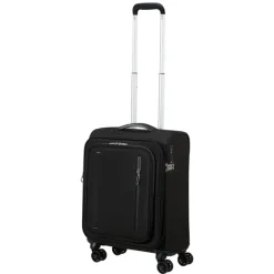 Best American Tourister Cloudrider Spinner S Expandable TSA jet black