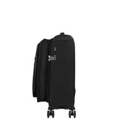 Best American Tourister Cloudrider Spinner S Expandable TSA jet black