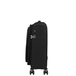Best American Tourister Cloudrider Spinner S Expandable TSA jet black